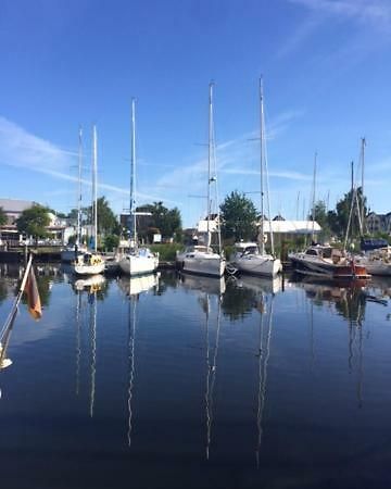 Ferienhaus Am Yachthafen Greifswald Exterior foto